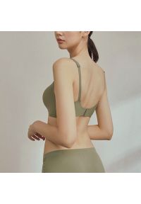 Intica - Biustonosz z głębokim dekoltem do codziennych stylizacji Jacquelin. Kolor: różowy. Materiał: materiał #3