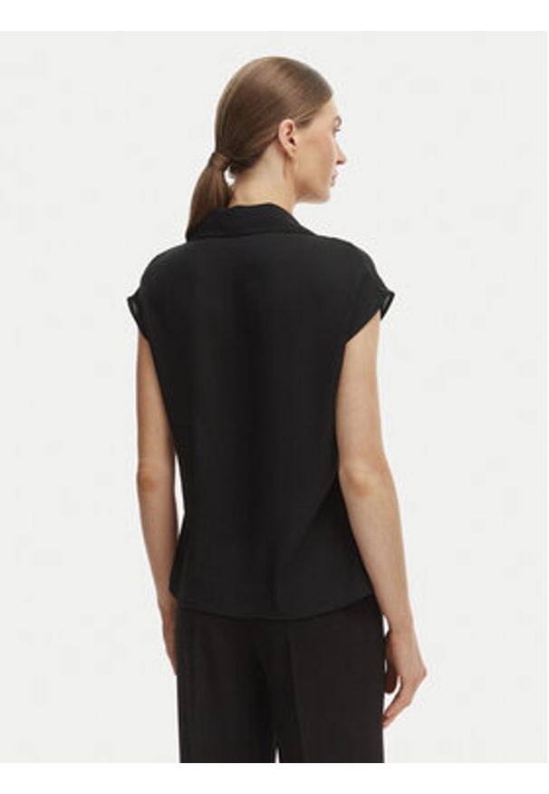 Rinascimento Bluzka CFC0020253002 Czarny Regular Fit. Kolor: czarny. Materiał: syntetyk