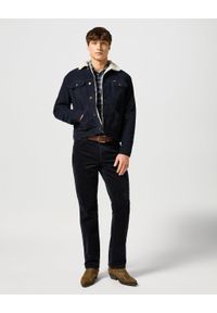 Wrangler - WRANGLER TEXAS MĘSKIE SPODNIE SZTRUKSOWE BLACK 112356789 W121016329 #4