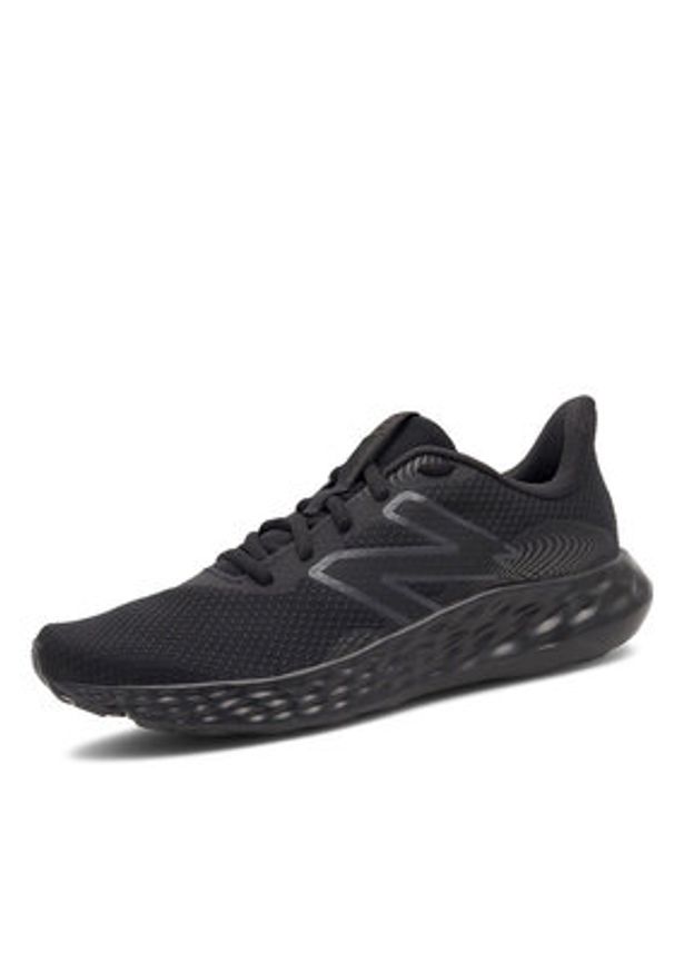 New Balance Sneakersy W411CK3_ Czarny. Kolor: czarny. Materiał: materiał