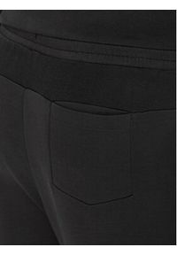 BOSS - Boss Spodnie dresowe Helwyn 50499039 Czarny Relaxed Fit. Kolor: czarny. Materiał: dresówka, bawełna