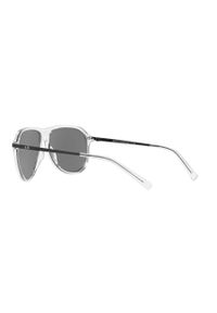 Armani Exchange Okulary przeciwsłoneczne męskie kolor szary. Kolor: szary #2