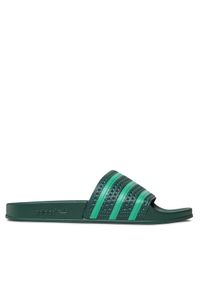 Adidas - adidas Klapki Adilette Slides FZ6455 Zielony. Kolor: zielony. Materiał: syntetyk #1