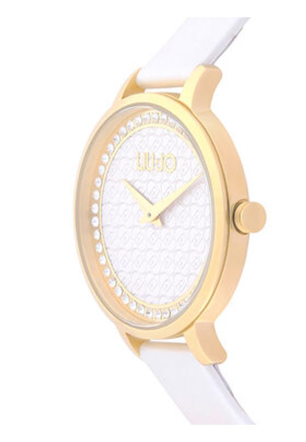 Liu Jo Zegarek Casual Shine TLJ2765 Biały. Kolor: biały. Materiał: skóra. Styl: casual
