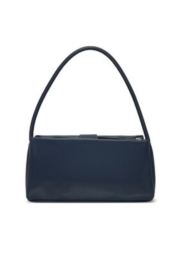Tommy Jeans Torebka Tjw American Cool Shoulder Bag AW0AW17295 Granatowy. Kolor: niebieski. Materiał: skórzane