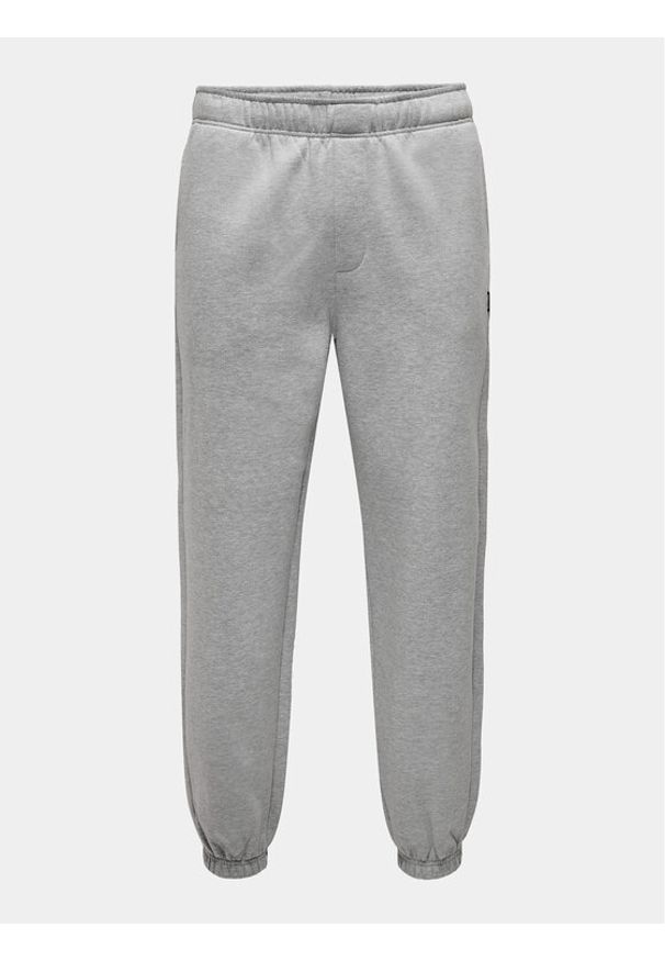 Only & Sons Spodnie dresowe Dan 22027583 Szary Relaxed Fit. Kolor: szary. Materiał: bawełna