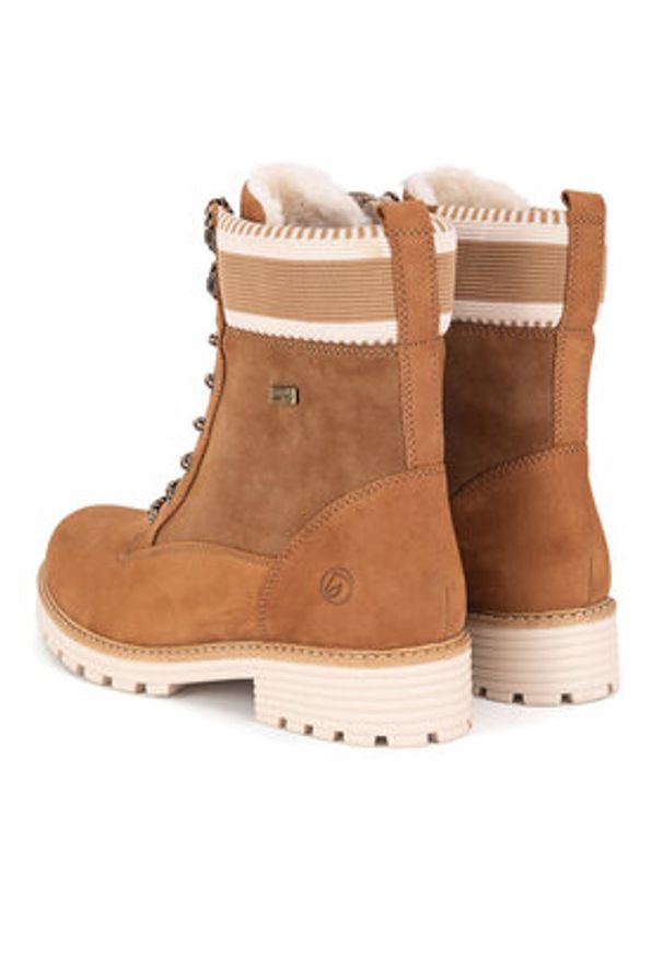 Remonte Trzewiki D0W77-22 Brązowy. Kolor: brązowy. Materiał: skóra