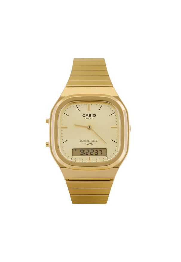 Zegarek Casio. Kolor: złoty. Styl: vintage