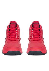 Champion Sneakersy ACADEMY MID CUT SHOE S22399-RS001 Czerwony. Kolor: czerwony. Materiał: materiał #6