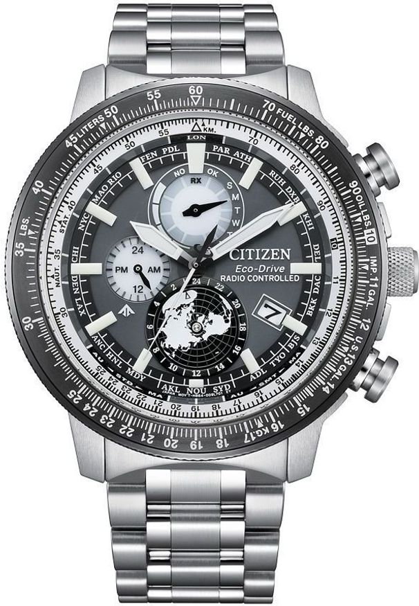 CITIZEN - Zegarek Citizen Zegarek Męski Citizen BY3006-53H ( 46 mm)