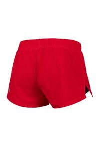 PITBULL - Spodenki męskie Pitbull Sportowe Damskie Performance Pro plus Small Logo. Kolor: czerwony, brązowy, wielokolorowy. Długość: krótkie