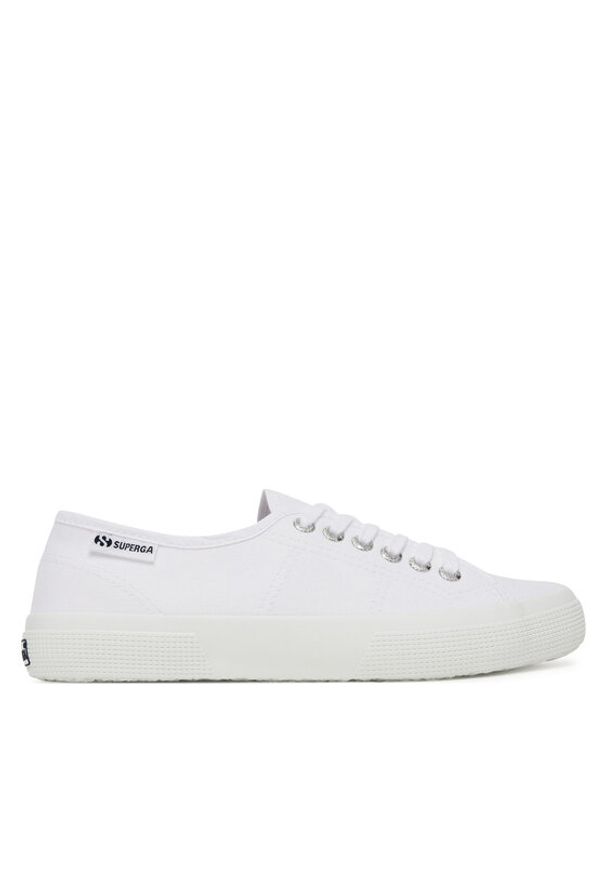 Superga Tenisówki S7151EW Biały. Kolor: biały. Materiał: materiał