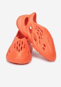 Born2be - Pomarańczowe Sneakersy Theopholea. Wysokość cholewki: przed kostkę. Kolor: pomarańczowy. Materiał: guma. Szerokość cholewki: normalna. Wzór: aplikacja #3