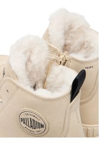 Palladium Trapery Pallashock Zip Warm 74353-210-M Beżowy. Kolor: beżowy. Materiał: zamsz, skóra #4