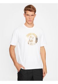 Just Cavalli T-Shirt 75OAHT01 Biały Regular Fit. Kolor: biały. Materiał: bawełna