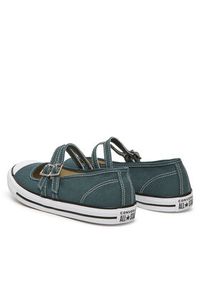 Converse Baleriny Chuck Taylor All Star Dainty Mary Jane A13797C Zielony. Kolor: zielony. Materiał: materiał #3