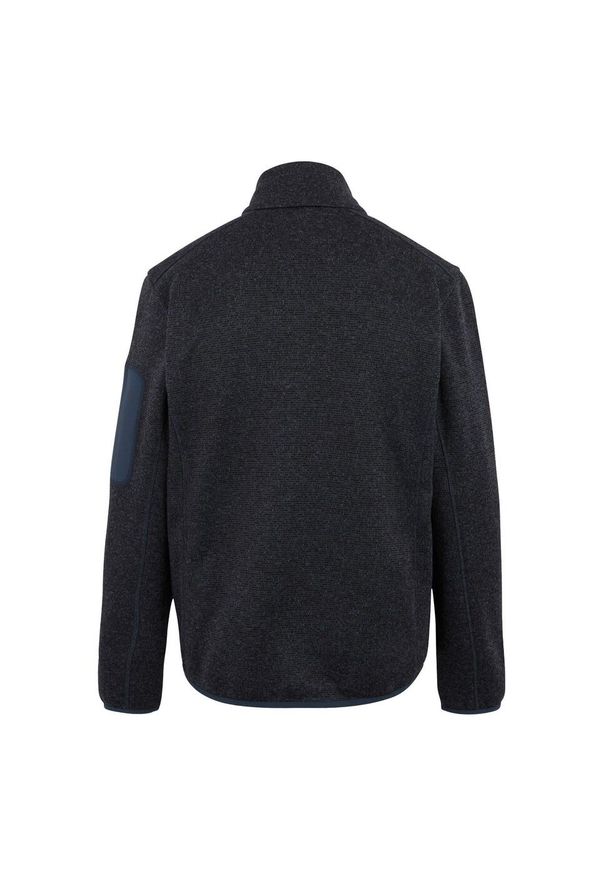 Regatta - Bluza Polarowa Męska Melanżowy Pełen Suwak Newhill. Kolor: niebieski. Materiał: polar. Wzór: melanż