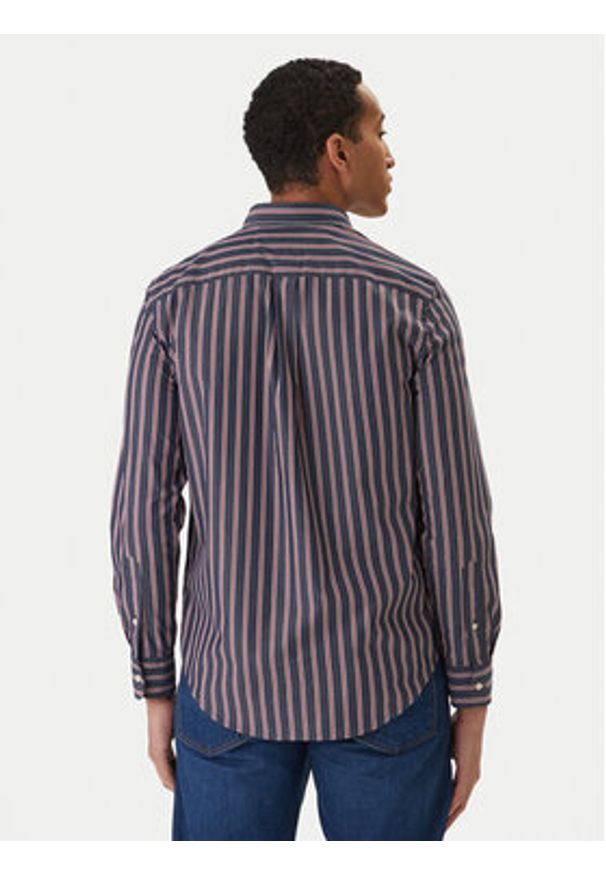 TOMMY HILFIGER - Tommy Hilfiger Koszula MW0MW42441 Granatowy Regular Fit. Kolor: niebieski. Materiał: bawełna