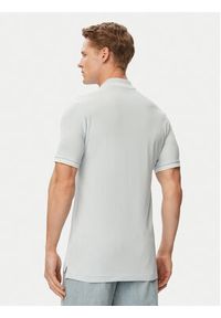 G-Star RAW - G-Star Raw Polo Dunda D17127-5864 Niebieski jasny Slim Fit. Typ kołnierza: polo. Kolor: niebieski. Materiał: bawełna #5