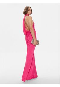 Pinko Sukienka wieczorowa Marmilla 102860 A1JS Różowy Slim Fit. Kolor: różowy. Materiał: wiskoza. Styl: wizytowy #5