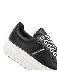 See By Chloé Sneakersy SB43065A Czarny. Kolor: czarny. Materiał: skóra