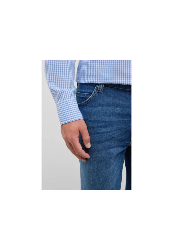 Męskie Spodnie Jeansowe Mustang Style Tramper Straight Denim Blue 1016809 5000 502