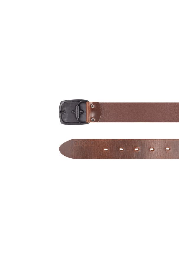 Mustang - MUSTANG PASEK SKÓRZANY MUS-M5073 0670 35mm Ledergürtel. Materiał: skóra