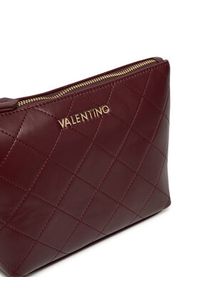 VALENTINO - Valentino Kosmetyczka Nur Re VBE8G9513 Bordowy. Kolor: czerwony. Materiał: skóra