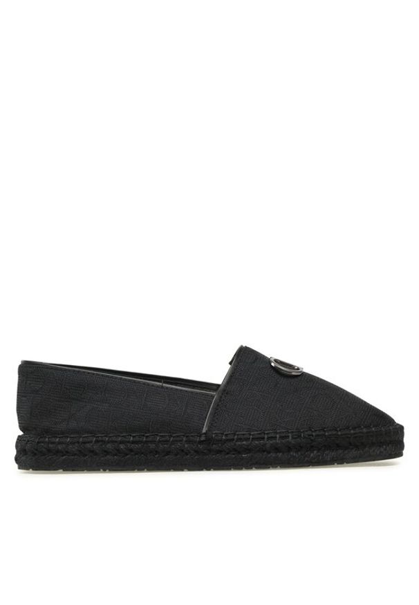 Calvin Klein Espadryle Espadrille W/Hw HW0HW01458 Czarny. Kolor: czarny. Materiał: materiał