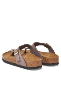 Birkenstock Japonki Gizeh 1029495 Beżowy. Kolor: beżowy. Materiał: skóra, nubuk #3