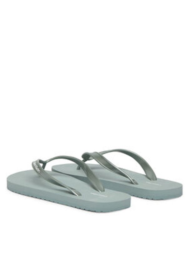 Calvin Klein Japonki Arwa HW0HW02956 Zielony. Kolor: zielony. Materiał: syntetyk