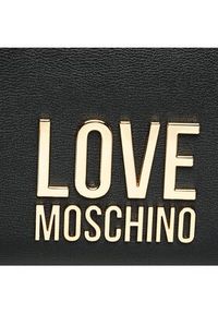 Love Moschino - LOVE MOSCHINO Torebka JC4023PP1HLI0000 Czarny. Kolor: czarny. Materiał: skórzane