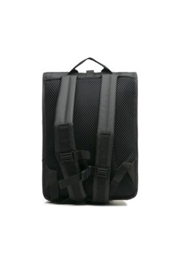 Rains Plecak Rolltop Rucksack W3 13320 Czarny. Kolor: czarny. Materiał: materiał