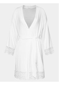 SELMARK - Selmark Szlafrok Matilda 31170 Biały. Kolor: biały. Materiał: wiskoza #4