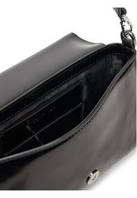 Calvin Klein Torebka Ck Must Conv Shoulder Bag_Shiny K60K612885 Czarny. Kolor: czarny. Materiał: skórzane #5