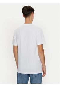 Calvin Klein Jeans T-Shirt Minimal Logo J30J327075 Biały Regular Fit. Kolor: biały. Materiał: bawełna #5