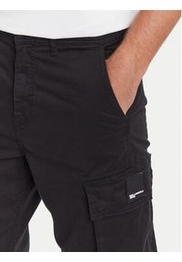 Karl Lagerfeld Jeans Spodnie materiałowe A3M10085 Czarny Regular Fit. Kolor: czarny. Materiał: bawełna