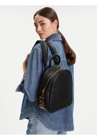 Love Moschino - LOVE MOSCHINO Plecak JC4030PP1NLT0000 Czarny. Kolor: czarny. Materiał: skóra #1