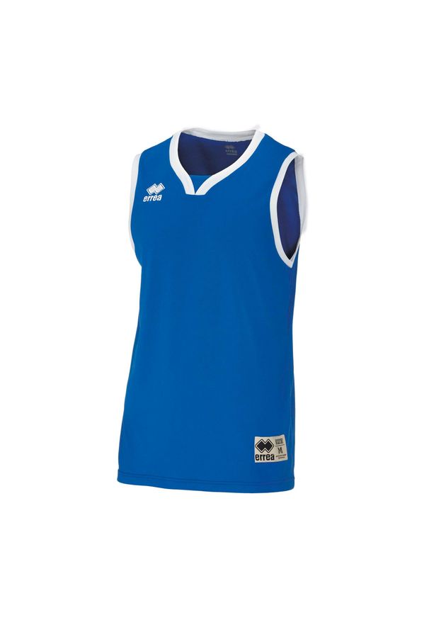 ERREA - Errea California Jr Tank Top Dzieci. Kolor: niebieski. Sport: koszykówka