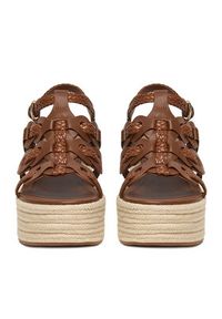 Badura Sandały EO-AMANI-LT0228-26-806 Brązowy. Kolor: brązowy. Materiał: skóra #8