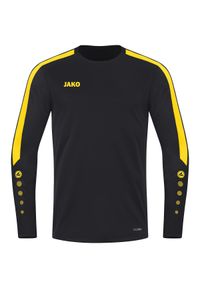 Dziecięca bluza dresowa Jako Power. Kolor: żółty, czarny, wielokolorowy. Materiał: dresówka. Długość rękawa: długi rękaw #1