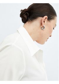 mango - Mango Koszula Basic 67030436 Écru Relaxed Fit. Materiał: syntetyk #8