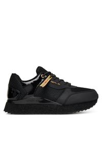 Replay - REPLAY Sneakersy GWS63.000.C0161S Czarny. Kolor: czarny. Materiał: skóra