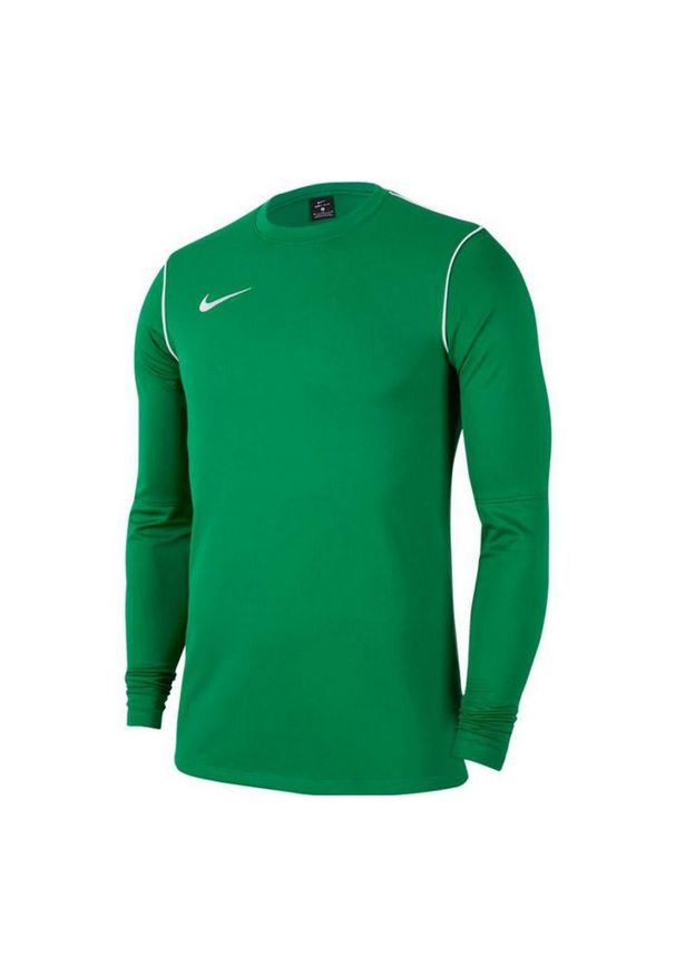 Nike - Męska Bluza Park 20 Z Okrągłym Dekoltem. Kolor: zielony