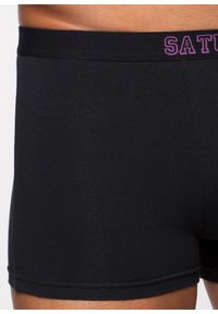 bonprix - Bokserki o dopasowanym fasonie z bawełną (7 par). Kolor: czarny. Materiał: bawełna #2