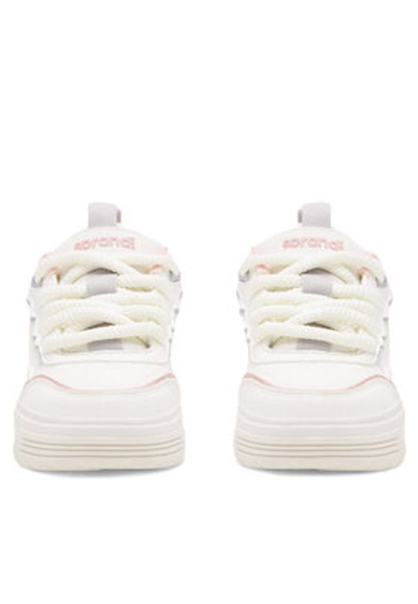 Sprandi Sneakersy A23N0043C-2 Écru. Materiał: skóra