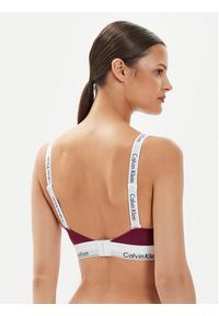 Calvin Klein Underwear Biustonosz bezfiszbinowy 000QF7059E Fioletowy. Kolor: fioletowy. Materiał: bawełna #4