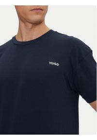 Hugo - HUGO T-Shirt Tortuga 50534163 Granatowy Regular Fit. Kolor: niebieski. Materiał: bawełna #4