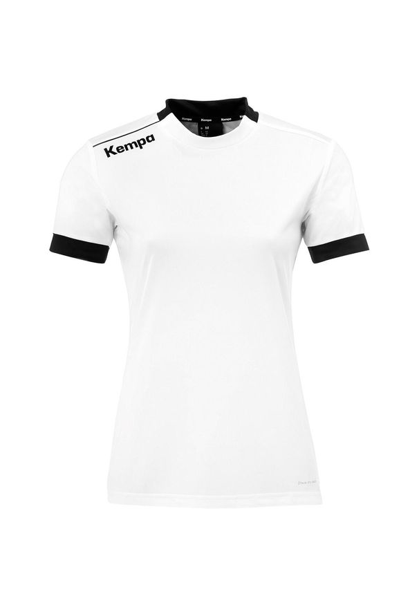 KEMPA - Damska koszulka Kempa Player. Kolor: czarny, wielokolorowy, biały. Materiał: materiał. Sport: piłka nożna