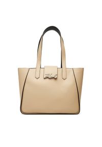 Karl Lagerfeld - KARL LAGERFELD Torebka A3W30133 Beżowy. Kolor: beżowy. Materiał: skórzane
